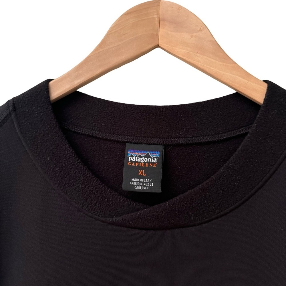 PATAGONIA Men’s Vintage Capilene Fleece Lined Baselayer Shirt Warm Winter XL - Picture 3 of 13